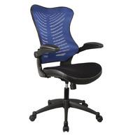 Mercury Executive Mesh Chair Blue