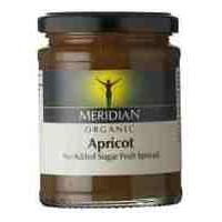meridian organic apricot spread 284g
