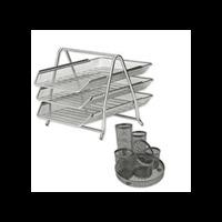Mesh Desk Organiser Set