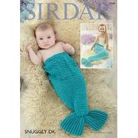 mermaid tail snugglers in sirdar snuggly dk 4708 digital version