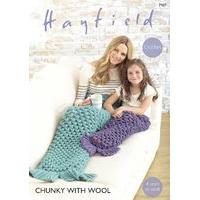 Mermaid Tail in Hayfield Chunky with Wool (7907)