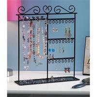 Metal Jewelry Display Shelf 12X3.5X14-Black 344715