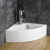 Medium Sized Corner Hand Basin - Florence 50cm x 34cm x 35.5cm