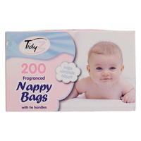 mega value boxed nappy bags