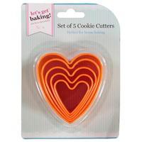 Mega Value Set Of 5 Cookie Cutters