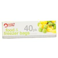 Mega Value Resealable Food and Freezer Bags
