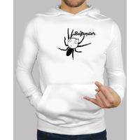 Men, hoodie, white
