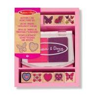 melissa doug butterfly and heart stamp set