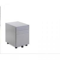 Metal 3 drawer Pedestal in Silve...