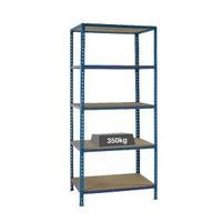 Medium Duty Bays Shelf Size 900x400mm Blue 379623