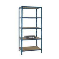 Medium Duty Bays Shelf Size 1200x600mm Blue 379626