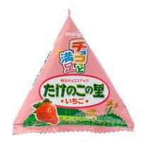 Meiji Takenoko No Sato Strawberry Chocolate Biscuits