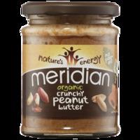 Meridian Organic Crunchy Peanut Butter 280gr