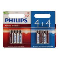 Mega Value Philips Power Alkaline AAA Batteries