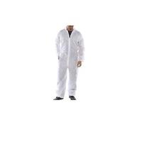 Medium White Disposable Overalls