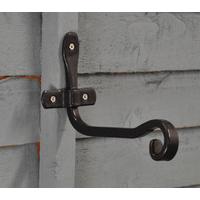 Metal Blacksmith Square Hanging Basket Hook (17cm) by Gardman