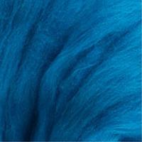 Merino Wool Tops 50g - Turquoise Blue