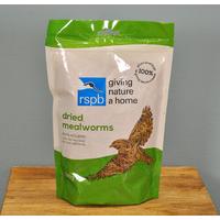 Mealworm Bird Food Pouch 200g RSPB Approved by Gardman