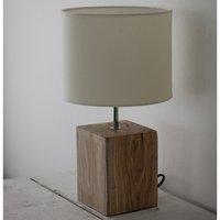 Megeve Wooden Table Lamp by Garden Trading