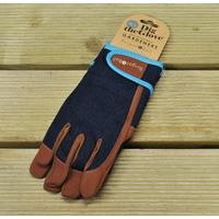 Medium/Large Denim Dig The Glove Gardening Gloves by Burgon & Ball