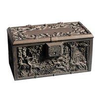 medieval hunt trinket box