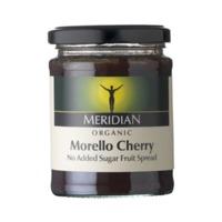 meridian organic morello cherry spread 284g