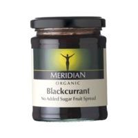 meridian organic blackcurrant spread 284g