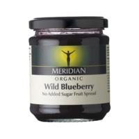 meridian organic wild blueberry fruit spread 284g