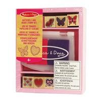 Melissa &amp; Doug Stamp Set - Butterfly and Hearts