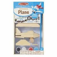 Melissa &amp; Doug Decorate-Your-Own Wooden Plane