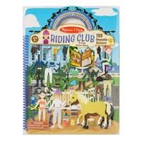 melissa ampamp doug deluxe reusable puffy sticker riding club