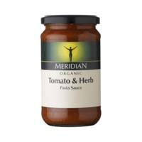 meridian organic tomato ampamp herb pasta sauce 440g