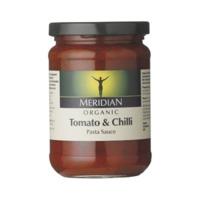 meridian organic tomato ampamp chilli pasta sauce 350g