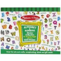 Melissa & Doug Sticker Collection - Alphabet & Numbers [toy]