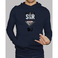Men, hoodie, navy