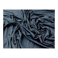 Medium Stretch Lining Dress Fabric Navy Blue