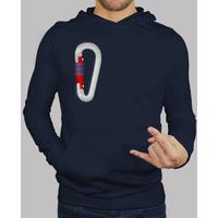 Men, hoodie, navy