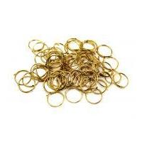 metal split curtain rings 23mm gold