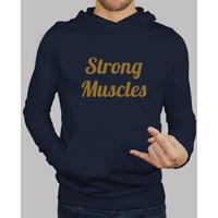 Men, hoodie, navy