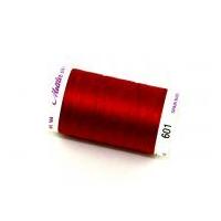 Mettler No 50 Silk Finish Cotton Quilting Thread 547m 547m 105 Fire Engine