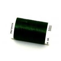 Mettler Polysheen Polyester Machine Embroidery Thread 800m 800m 5555 Deep Green