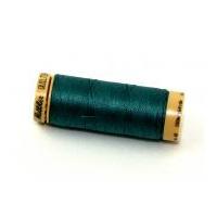 Mettler No 40 Waxed Hand Quilting Thread 150m 150m 852 Truly Teal