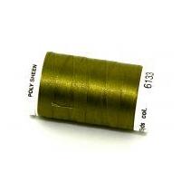 Mettler Polysheen Polyester Machine Embroidery Thread 800m 800m 6133 Caper Island