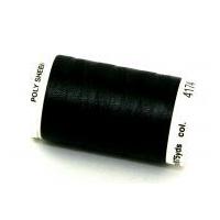 Mettler Polysheen Polyester Machine Embroidery Thread 800m 800m 4174 Charcoal