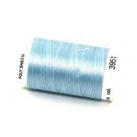 Mettler Polysheen Polyester Machine Embroidery Thread 800m 800m 3951 Azure Blue