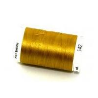 Mettler Polysheen Polyester Machine Embroidery Thread 800m 800m 542 Ochre