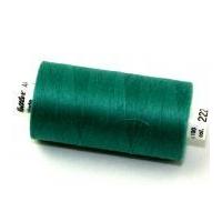 Mettler Seralon Polyester General Sewing Thread 1000m 1000m 222 Green