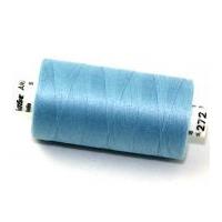 mettler seralon polyester general sewing thread 1000m 1000m 272 azure  ...