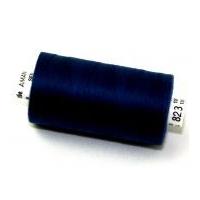 Mettler Seralon Polyester General Sewing Thread 1000m 1000m 823 Night Blue