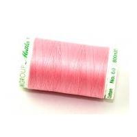 Mettler No 60 Fine Machine Quilting Thread 800m 800m 1056 Princess Pink